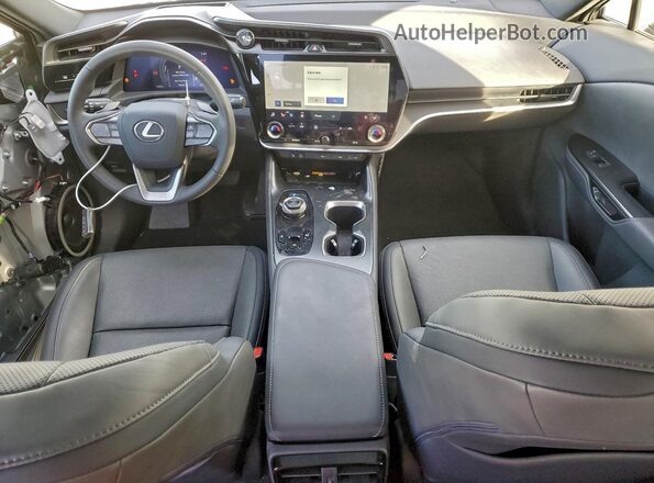 JTJABABB8RA002196 2024 LEXUS RZ Silver Առջևի վահանակի տեսք