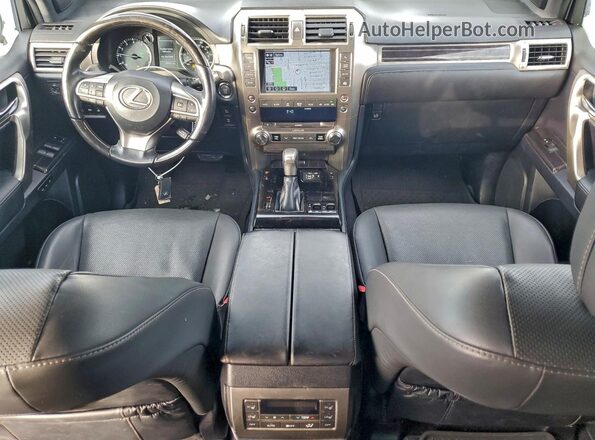 JTJAM7BX0M5269147 2021 LEXUS GX White წინა პანელის ხედი