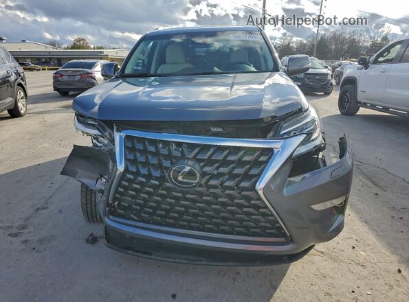 JTJAM7BX1M5296986 2021 LEXUS GX Gray Դիմացի տեսք