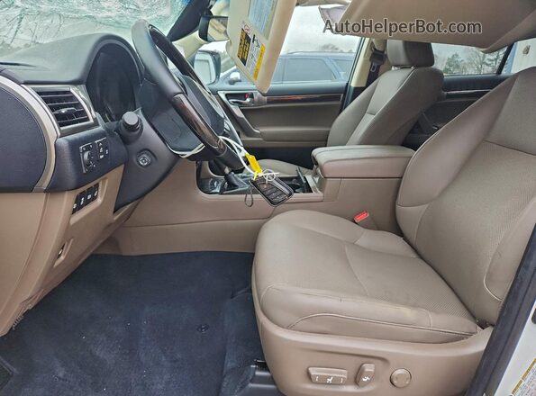 JTJAM7BX1P5367706 2023 LEXUS GX White წინა სალონის ხედი