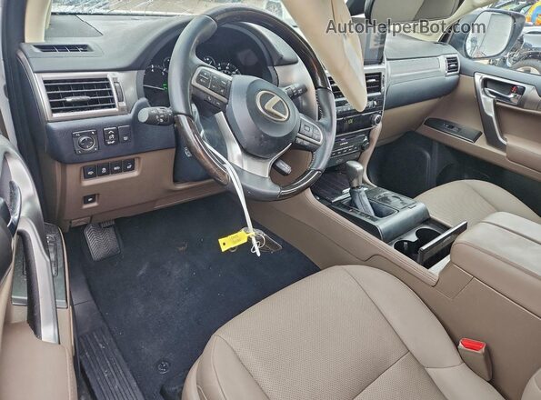 JTJAM7BX1P5367706 2023 LEXUS GX White წინა პანელის ხედი