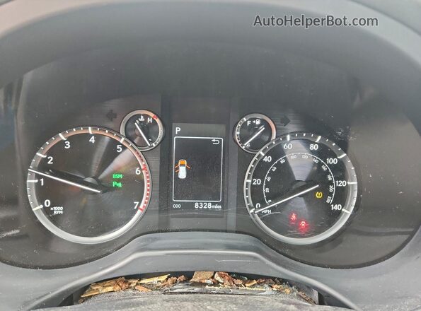 JTJAM7BX1P5367706 2023 LEXUS GX White ხელსაწყოთა პანელის ხედი