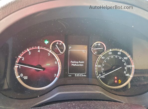 JTJAM7BX2L5248928 2020 LEXUS GX White ხელსაწყოთა პანელის ხედი