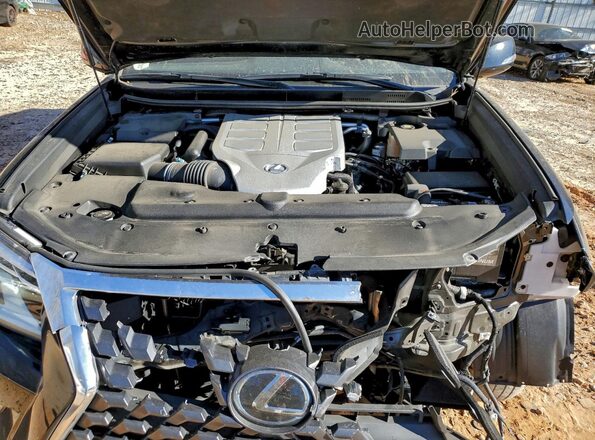 JTJAM7BX2M5272583 2021 LEXUS GX Черный Вид подкапотного пространства