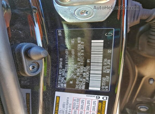 JTJAM7BX2M5272583 2021 LEXUS GX Черный Вид наклейки с VIN-кодом