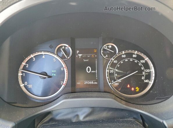 JTJAM7BX6M5269069 2021 LEXUS GX White Widok zestawu wskaźników
