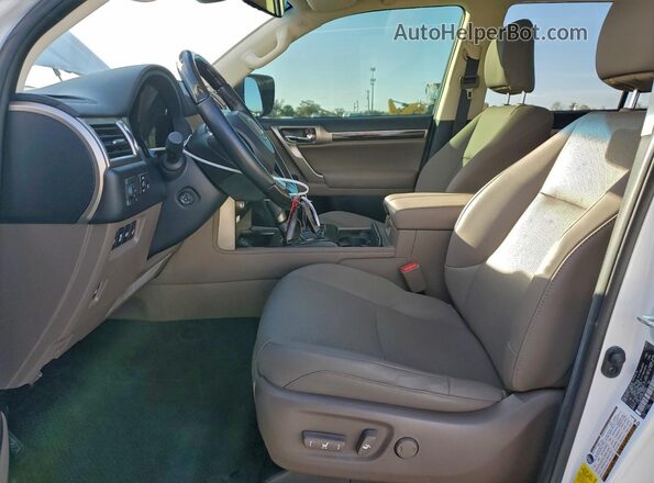 JTJAM7BX6M5269069 2021 LEXUS GX White Widok wnętrza z przodu