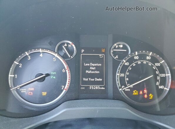 JTJAM7BX6M5269184 2021 LEXUS GX White Widok zestawu wskaźników