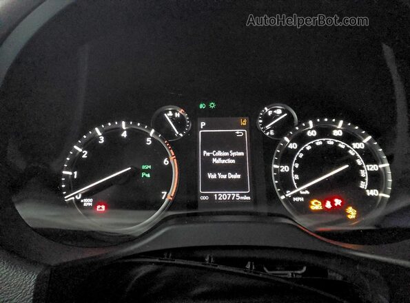 JTJAM7BX6M5272358 2021 LEXUS GX White Widok zestawu wskaźników