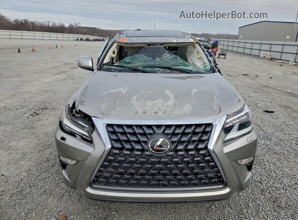 JTJAM7BX6N5315596 2022 LEXUS GX Silver წინა ხედი