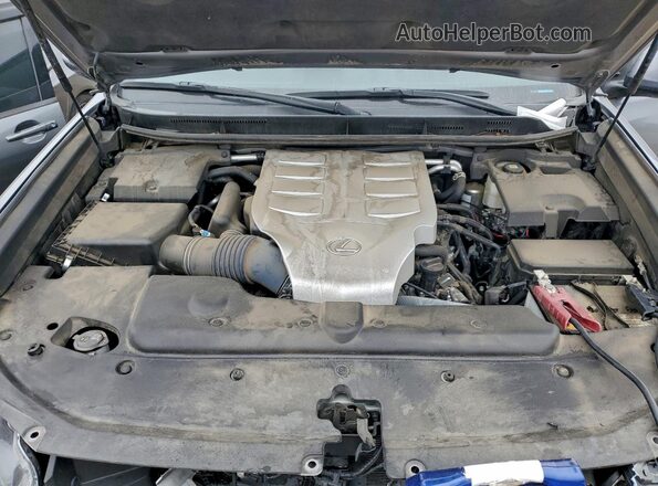JTJAM7BX7N5334609 2022 LEXUS GX Gray Вид задньої частини салону