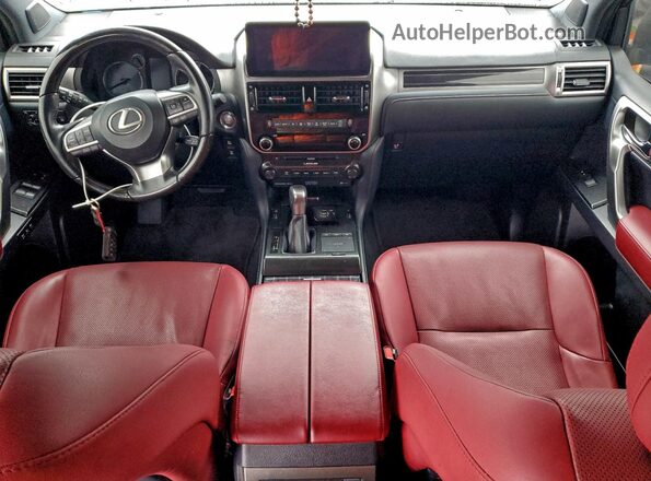 JTJAM7BX7N5334609 2022 LEXUS GX Gray Вид панелі приладів