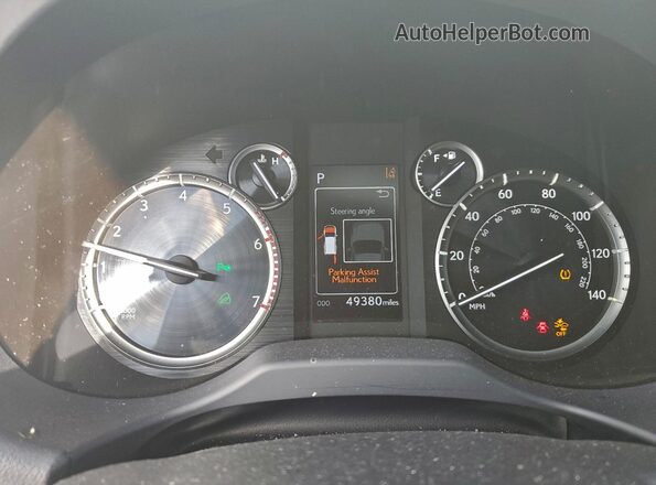 JTJAM7BX8M5273494 2021 LEXUS GX White Սարքավորումների վահանակի տեսք