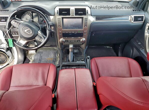 JTJAM7BX8M5273494 2021 LEXUS GX White Առջևի վահանակի տեսք