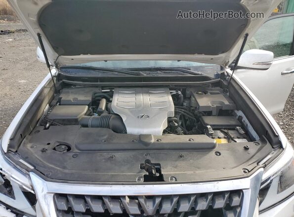 JTJAM7BX9L5267220 2020 LEXUS GX White Widok komory silnika