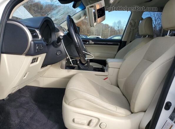 JTJAM7BX9L5267220 2020 LEXUS GX White Widok wnętrza z przodu