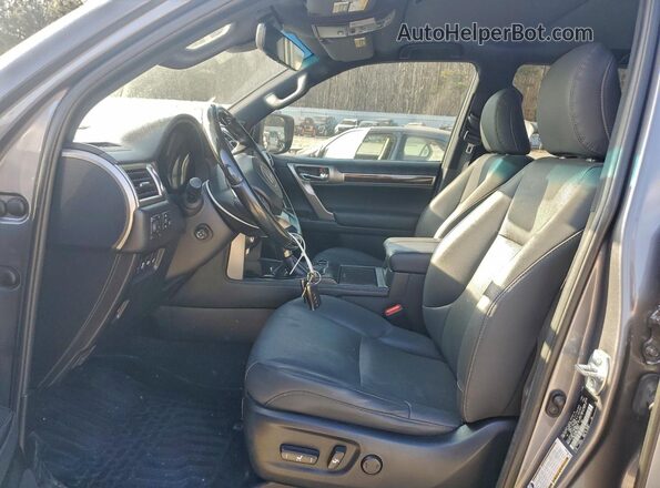 JTJAM7BX9M5279823 2021 LEXUS GX Gray Вид салону спереду