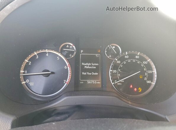 JTJAM7BX9M5279823 2021 LEXUS GX Gray Вид щитка приладів