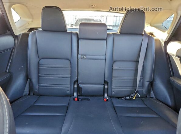 JTJBARBZ0J2170142 2018 LEXUS NX Белый Вид задних сидений