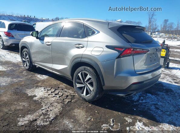 JTJBARBZ0J2178922 2018 LEXUS NX 300 Silver Trasero izquierdo