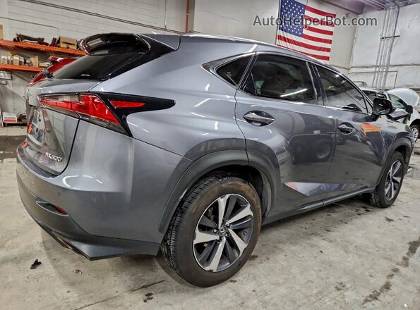 JTJBARBZ1J2175138 2018 LEXUS NX Charcoal Tył prawy