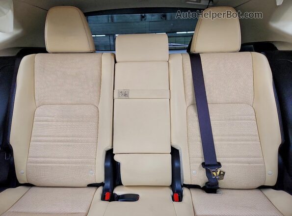 JTJBARBZ1J2175138 2018 LEXUS NX Charcoal Widok tylnych siedzeń
