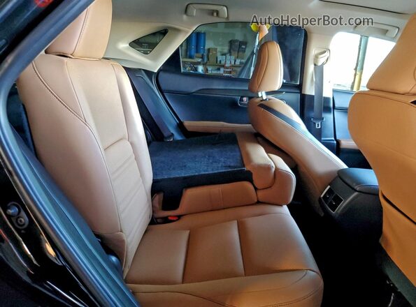 JTJBARBZ2G2085490 2016 LEXUS NX Black Вид задніх сидінь