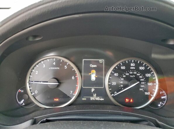 JTJBARBZ3J2167249 2018 LEXUS NX Gray Widok zestawu wskaźników