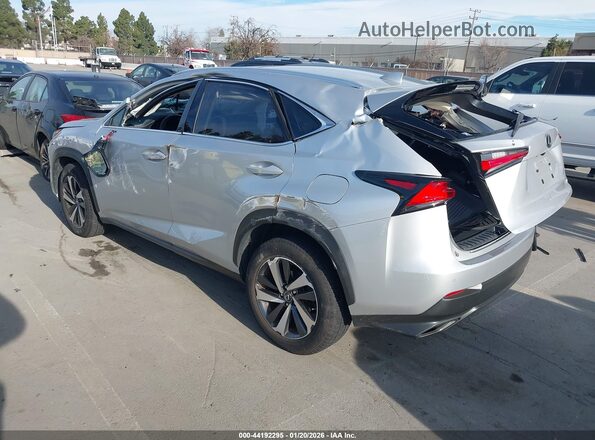 JTJBARBZ4J2174985 2018 LEXUS NX 300 Silver Rear left