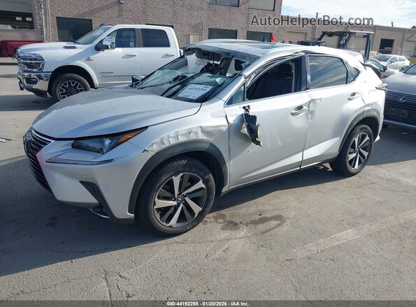 JTJBARBZ4J2174985 2018 LEXUS NX 300 Silver Front left