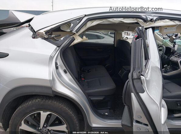 JTJBARBZ4J2174985 2018 LEXUS NX 300 Silver VIN sticker view