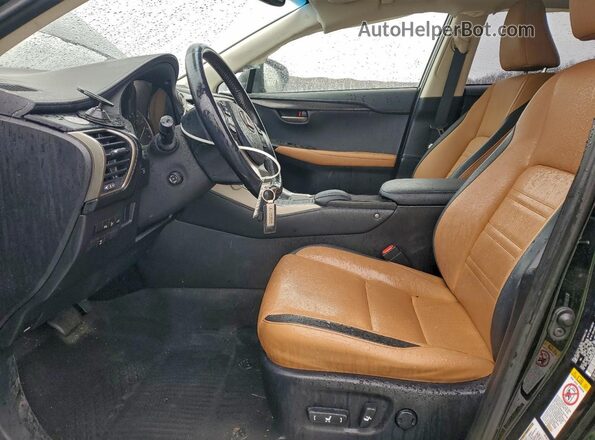 JTJBARBZ6G2092457 2016 LEXUS NX Black Вид ззаду