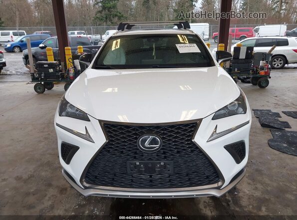 JTJBARBZ7K2182807 2019 LEXUS NX 300 White Instrument cluster view