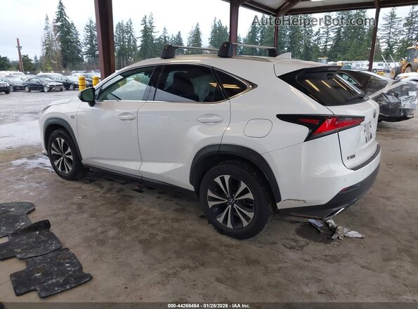 JTJBARBZ7K2182807 2019 LEXUS NX 300 White Rear left