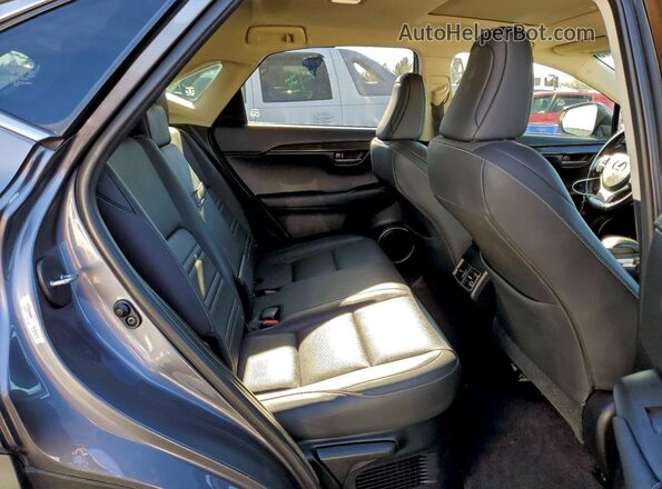 JTJBARBZ8G2087809 2016 LEXUS NX Gray Հետևի նստատեղերի տեսք