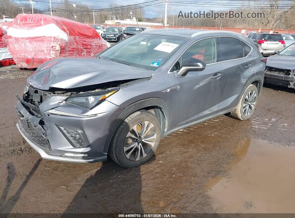 JTJBARBZ8K2180693 2019 LEXUS NX 300 Gray Передня ліва чверть