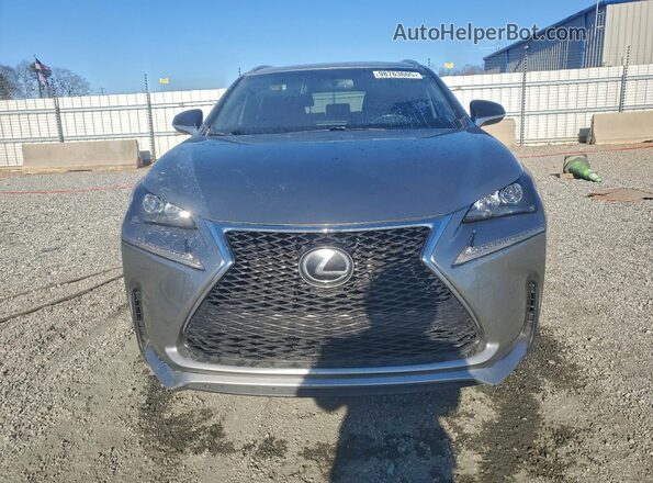 JTJBARBZ9G2080772 2016 LEXUS NX Charcoal Դիմացի տեսք