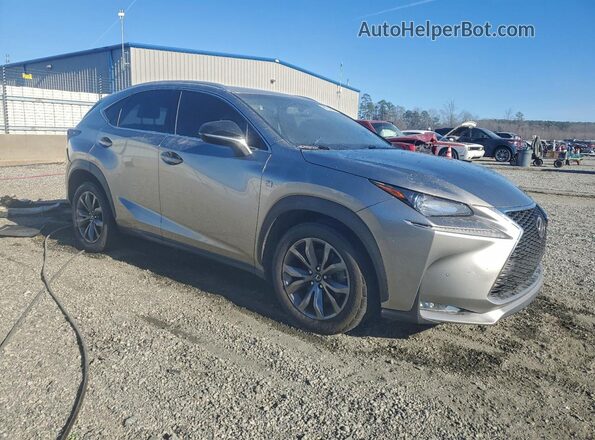 JTJBARBZ9G2080772 2016 LEXUS NX Charcoal Առջևի աջ