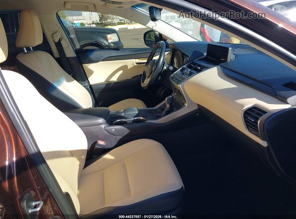 JTJBARBZXK2215542 2019 LEXUS NX 300 Brown წინა სალონის ხედი