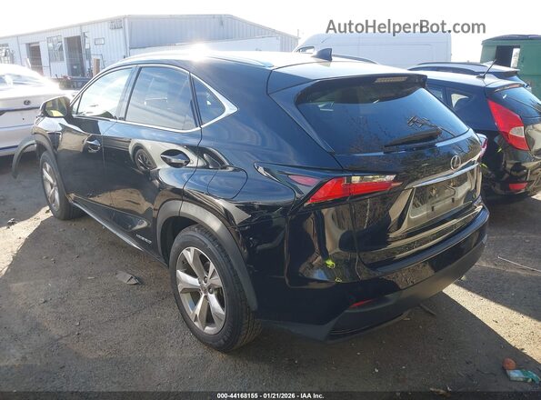 JTJBJRBZ0H2061044 2017 LEXUS NX 300H Black Задня ліва чверть