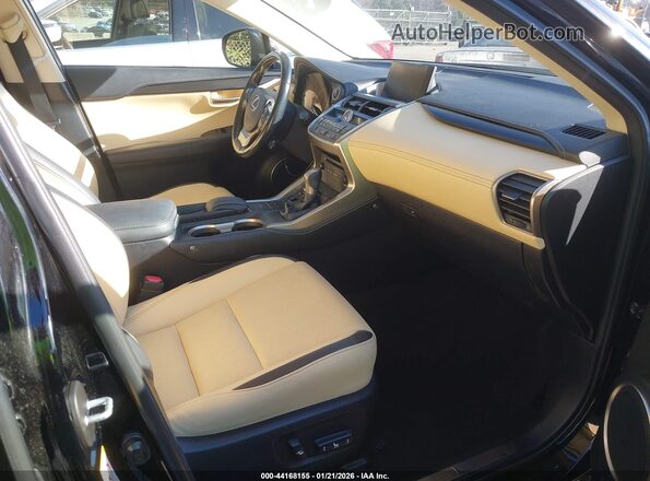 JTJBJRBZ0H2061044 2017 LEXUS NX 300H Black Вид салону спереду