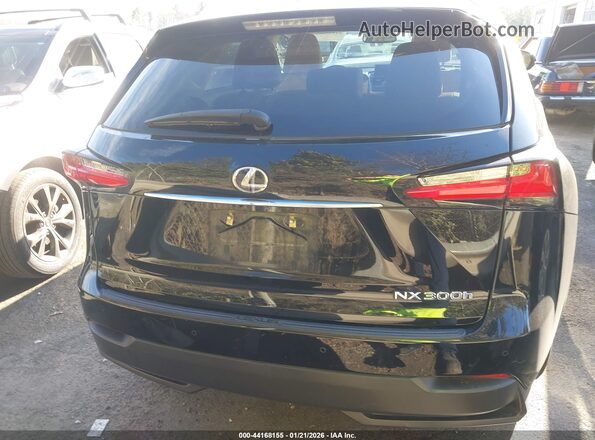 JTJBJRBZ0H2061044 2017 LEXUS NX 300H Black 