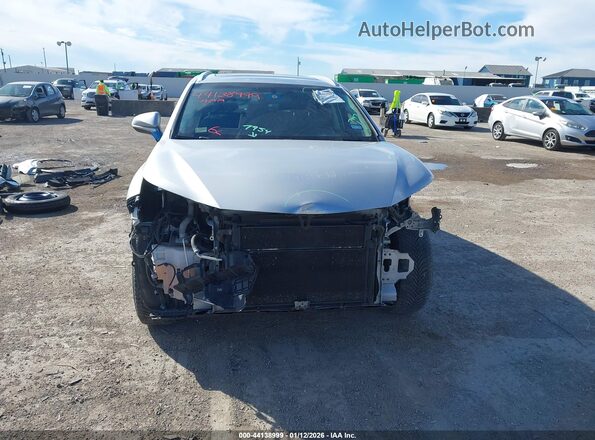 JTJBJRBZ0H2069922 2017 LEXUS NX 300H Серебряный Вид задней части салона