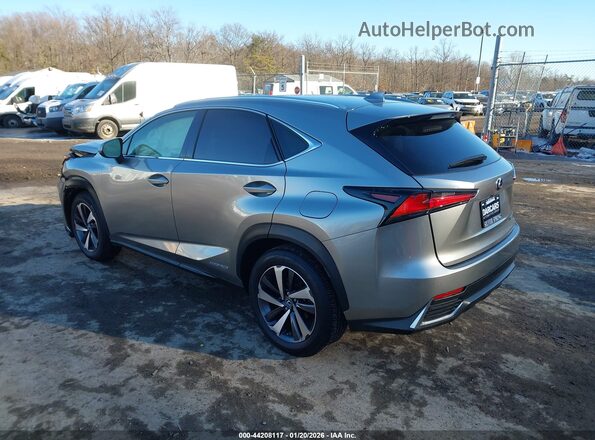 JTJBJRBZ1J2081695 2018 LEXUS NX 300H Silver Tył lewy