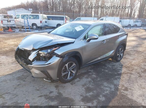 JTJBJRBZ1J2081695 2018 LEXUS NX 300H Silver Przód lewy