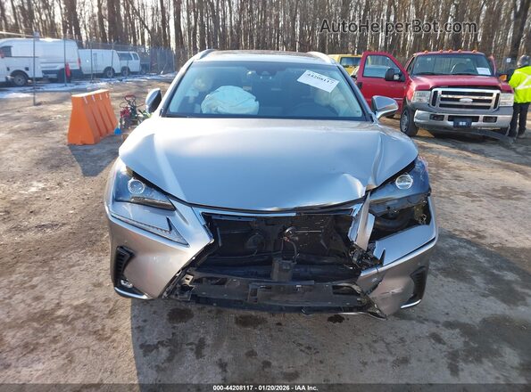 JTJBJRBZ1J2081695 2018 LEXUS NX 300H Silver Widok zestawu wskaźników