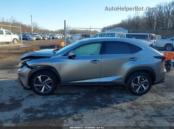 JTJBJRBZ1J2081695 2018 LEXUS NX 300H Silver Widok wnętrza 360 stopni