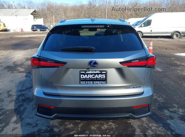 JTJBJRBZ1J2081695 2018 LEXUS NX 300H Silver 