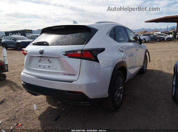 JTJBJRBZ6G2035305 2016 LEXUS NX 300H White Trasero derecho