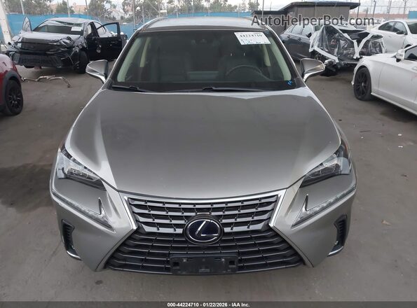 JTJBJRBZ6K2122856 2019 LEXUS NX 300H Gray Vista del cuadro de instrumentos